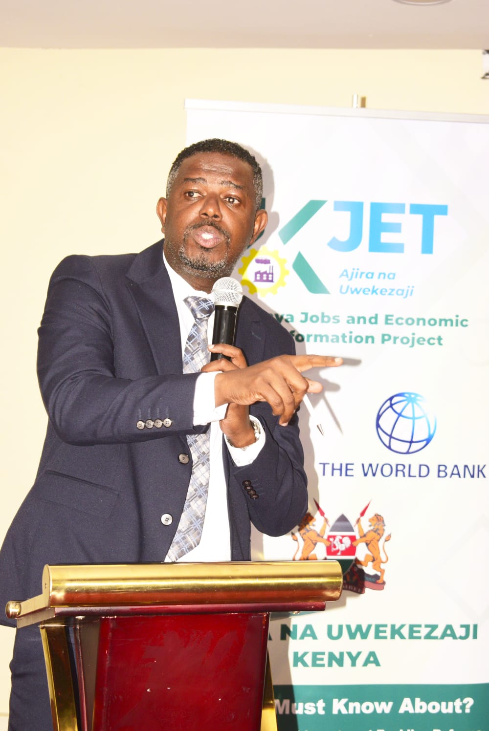 Principal Secretary, State Department for Investment Promotion (SDIP) addressing the Business Sector gathering at the Kenyatta International Conference Centre (KICC) on September 22, 2025
