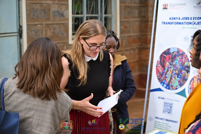  BUSINESS DEVELOPMENT SERVICES CLASSROOM TRAINING AS WORLD BANK TEAM REVIEWS TRAINING IMPACT IN MURANG’A 6