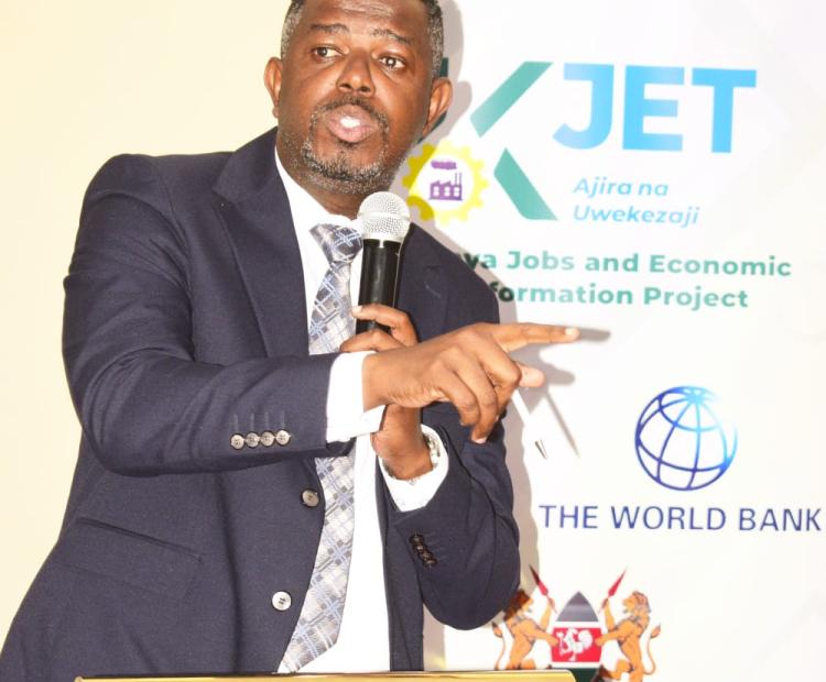 Principal Secretary, State Department for Investment Promotion (SDIP) addressing the Business Sector gathering at the Kenyatta International Conference Centre (KICC) on September 22, 2025