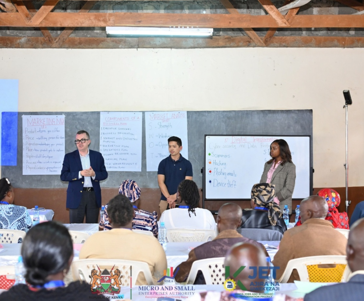 BUSINESS DEVELOPMENT SERVICES CLASSROOM TRAINING AS WORLD BANK TEAM REVIEWS TRAINING IMPACT IN MURANG’A 1